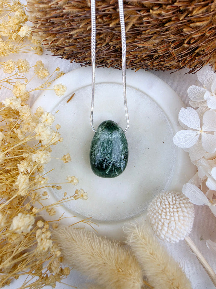 Seraphinite Pendant