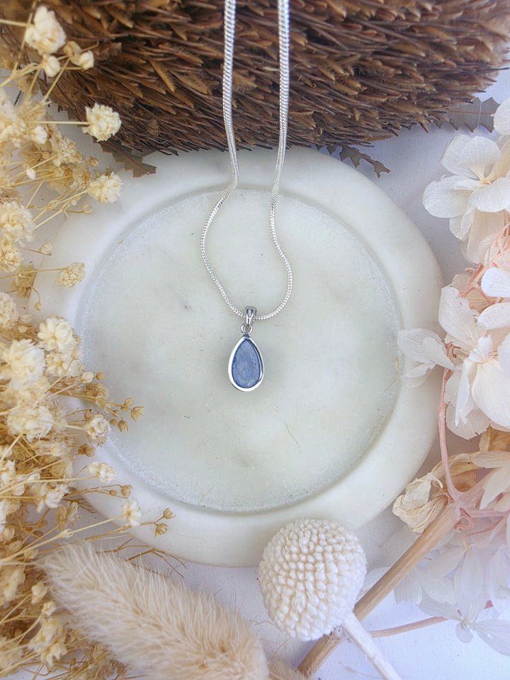 Tanzanite Silver Pendant (Rare)