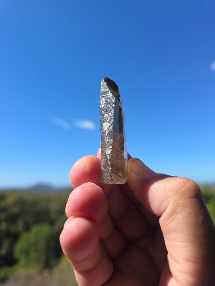 Lemurian Smoky Quartz Tower