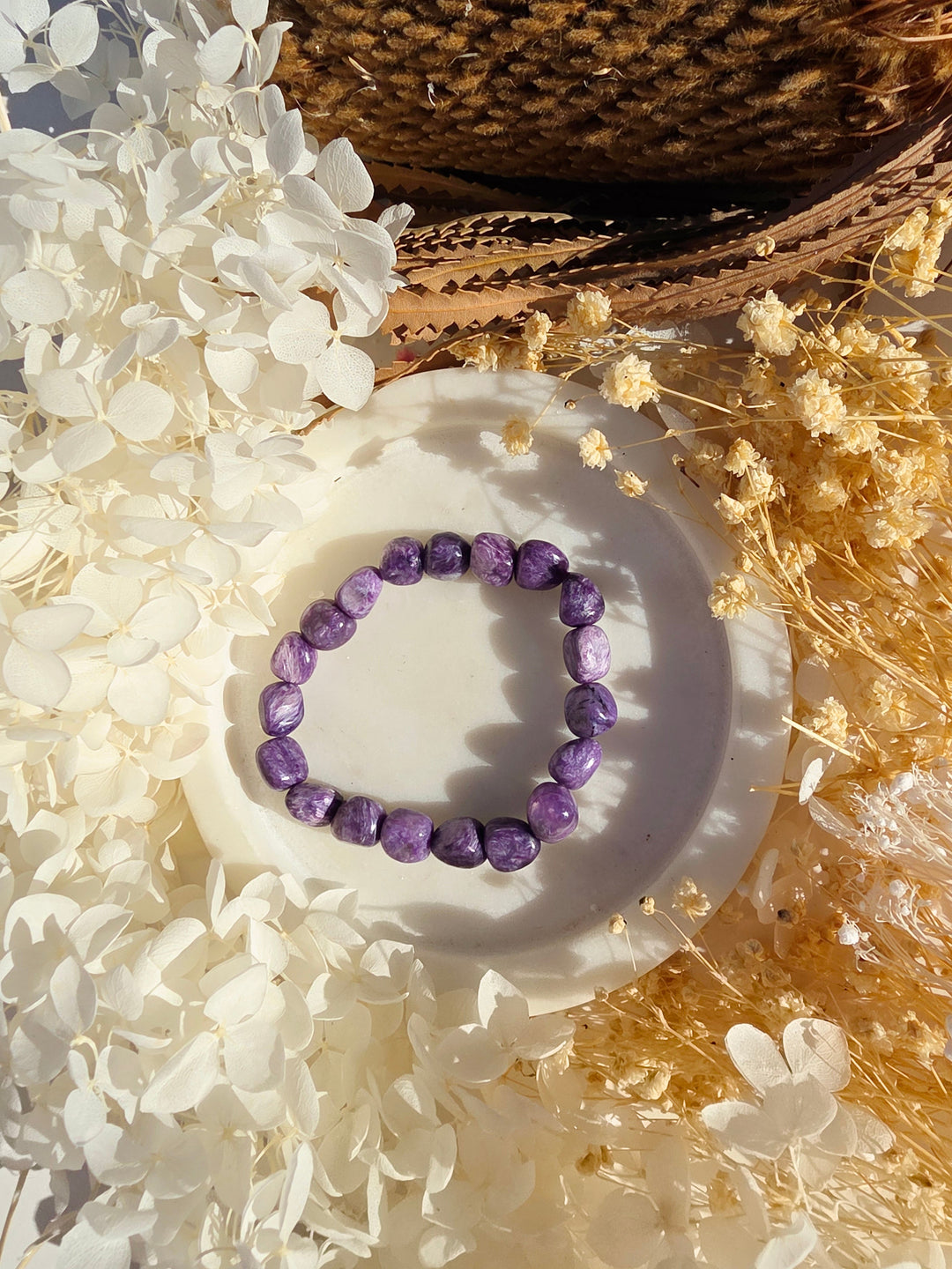 Charoite Bracelet - 8/12mm