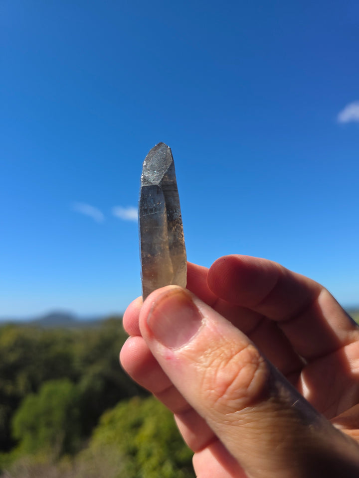 Lemurian Smoky Quartz Tower