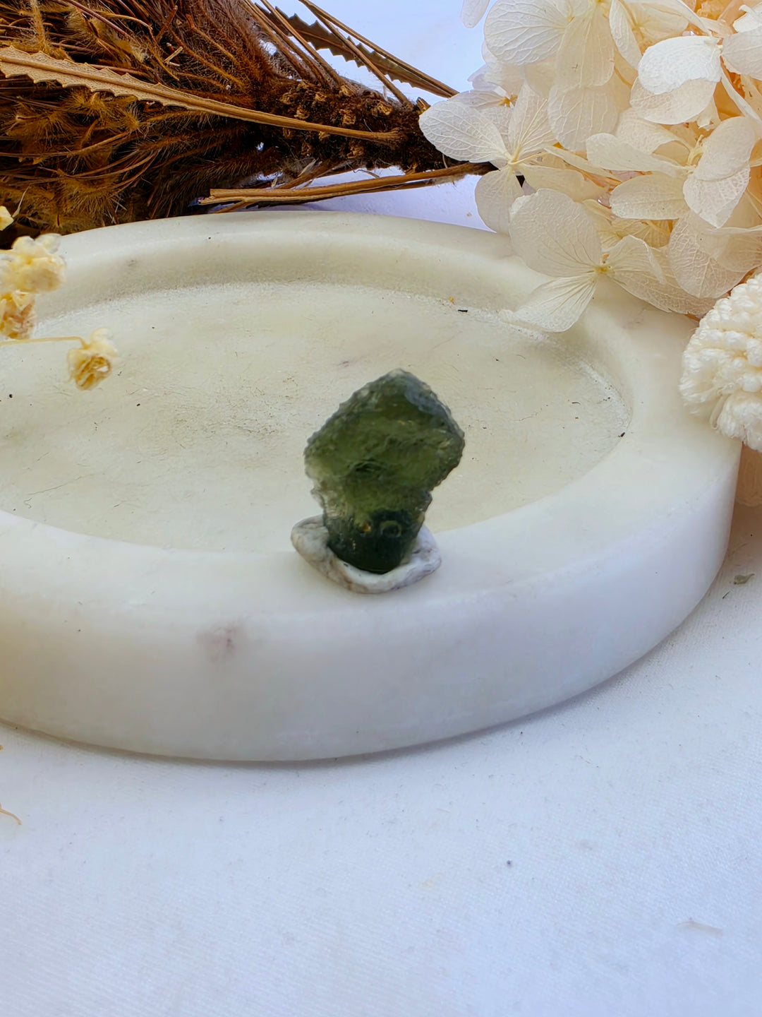 Moldavite Specimen — Manifest & Transform