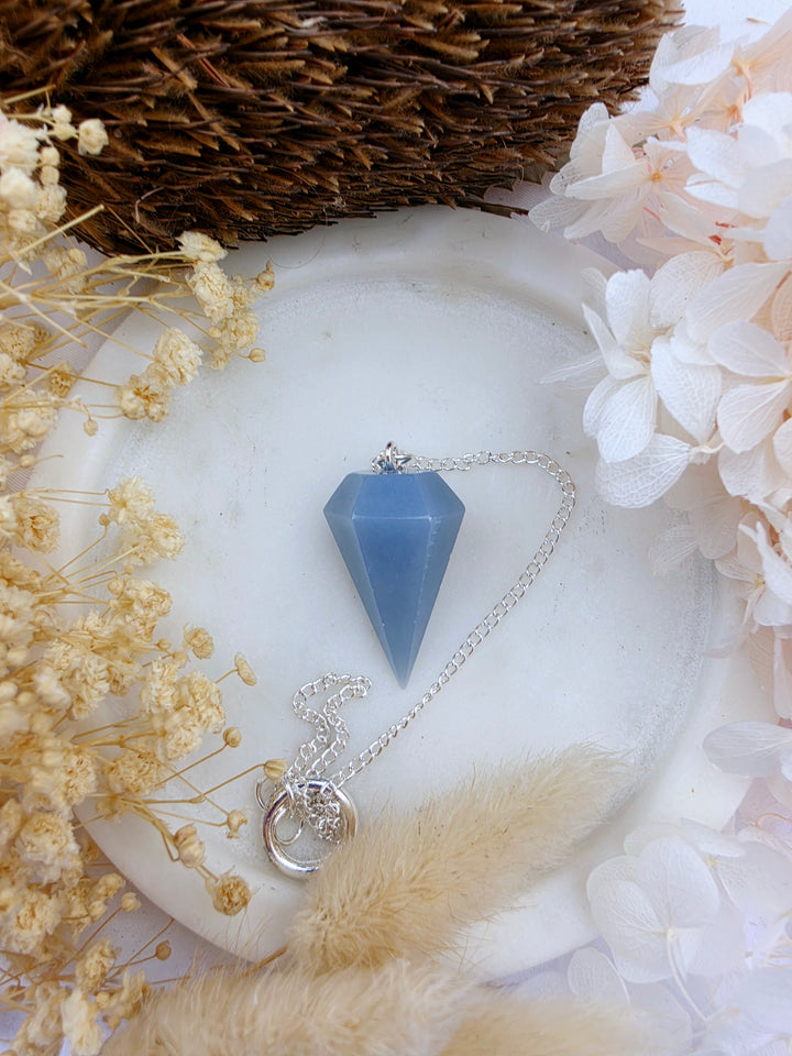 Angelite Pendulum
