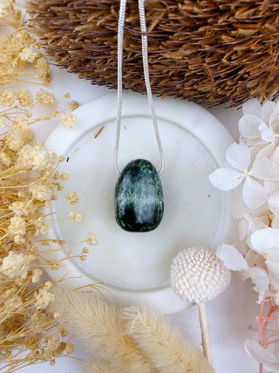 Seraphinite Pendant
