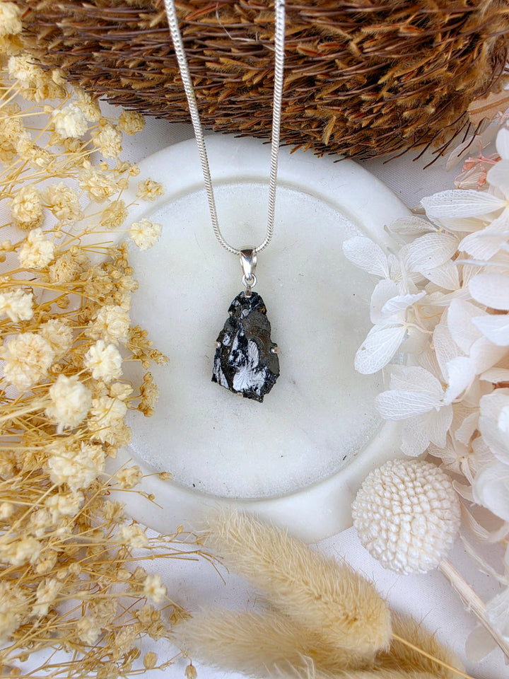 Elite Shungite Silver Pendant - The Protective Shield