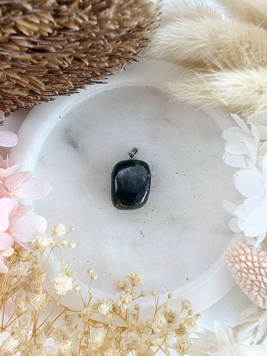Shungite Tumbled Pendant