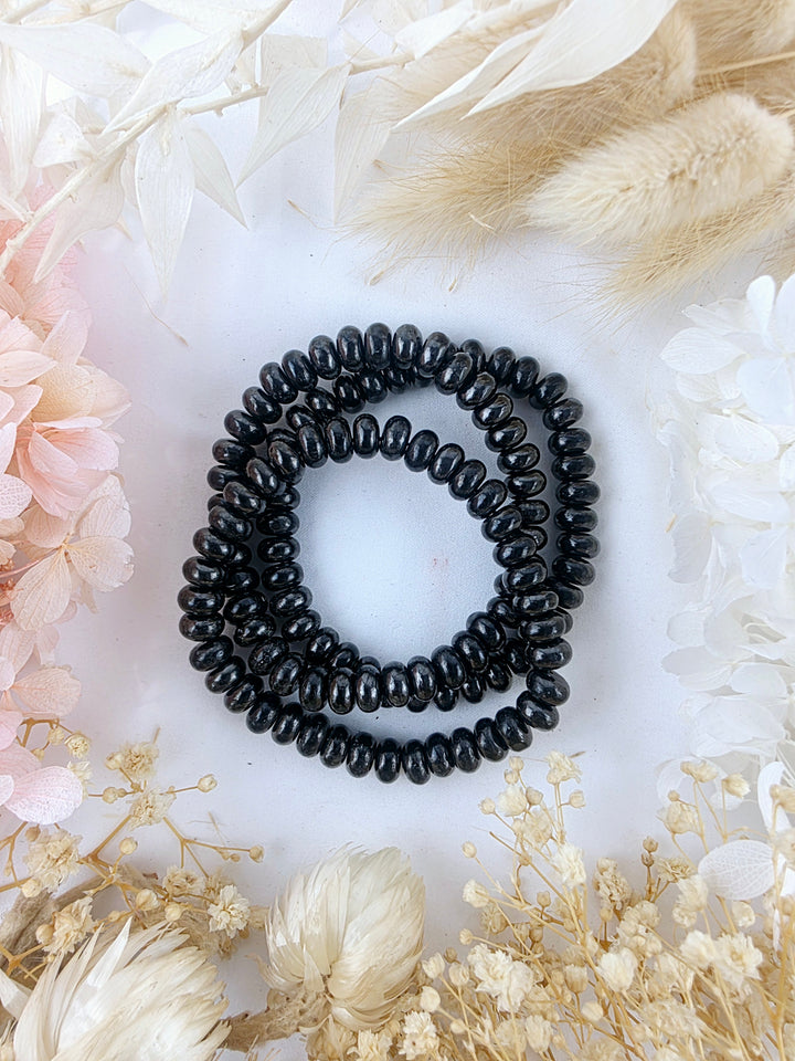 Shungite Bracelet - Rondelle 8mm