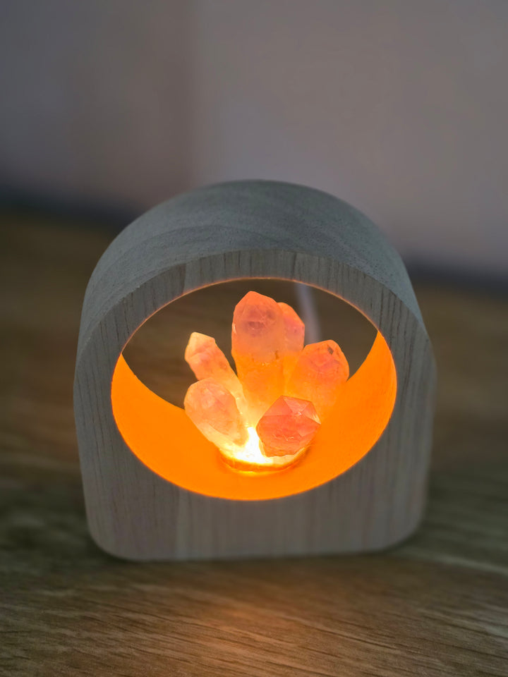 Amethyst Lotus Lamp