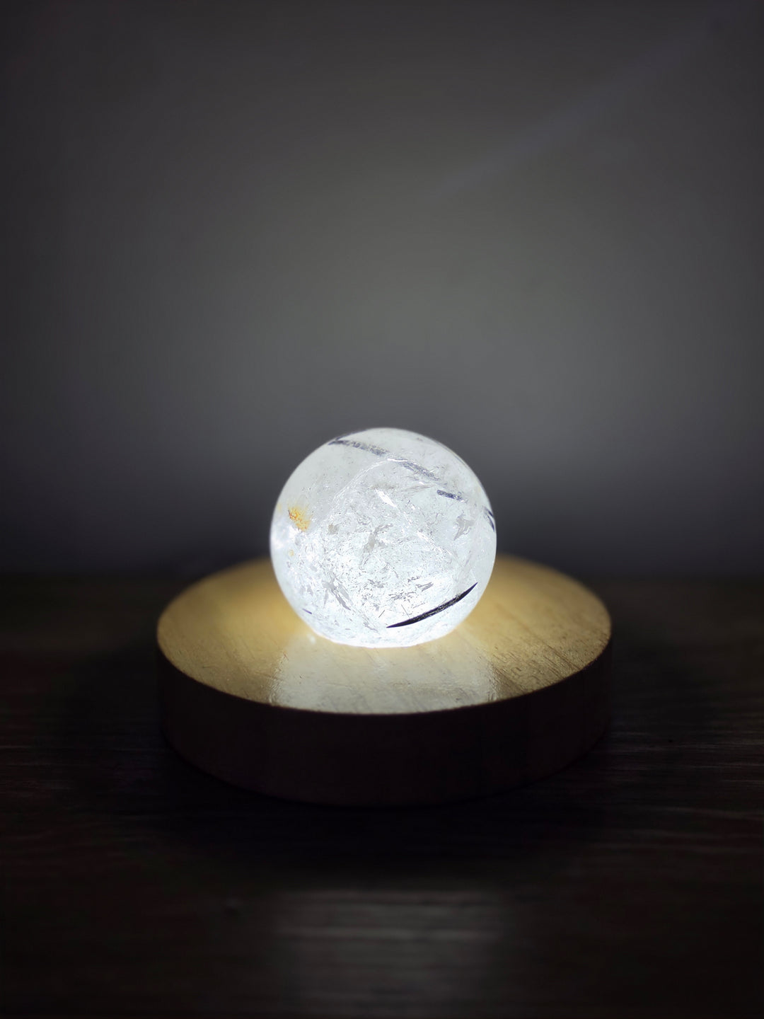 Light LED Wooden Stand - Large