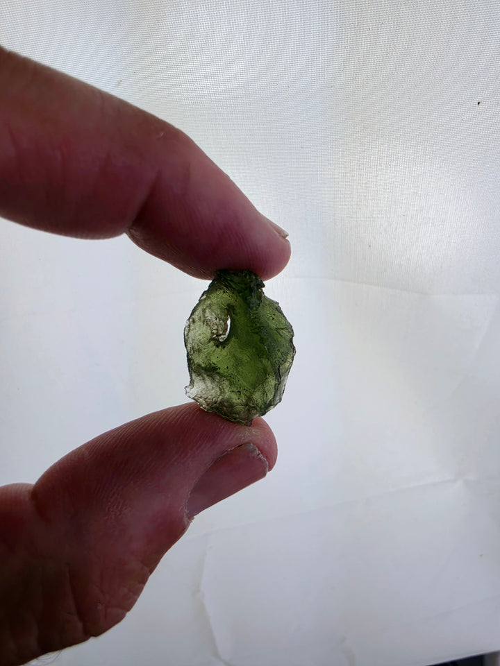 Moldavite Specimen — Manifest & Transform