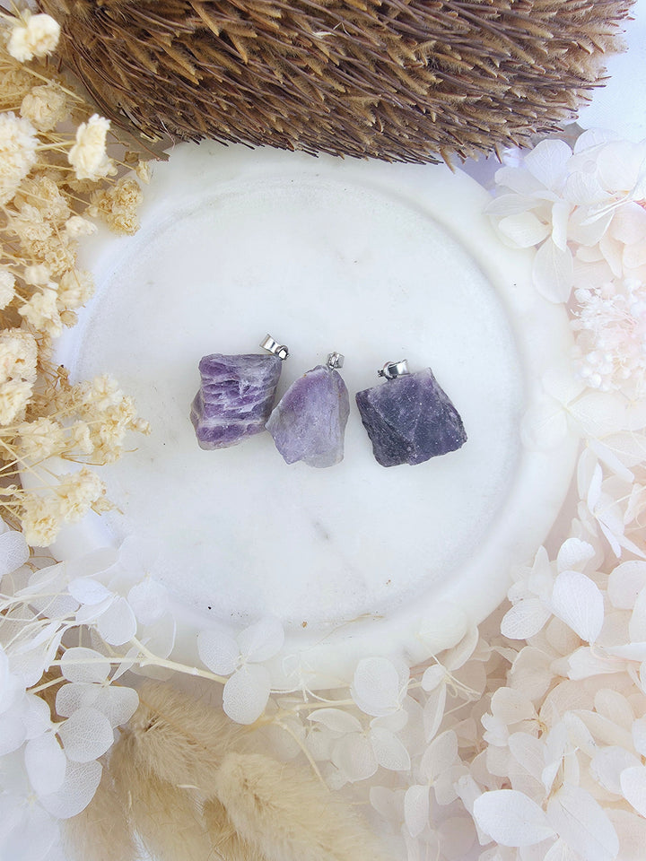 Amethyst natural pendant