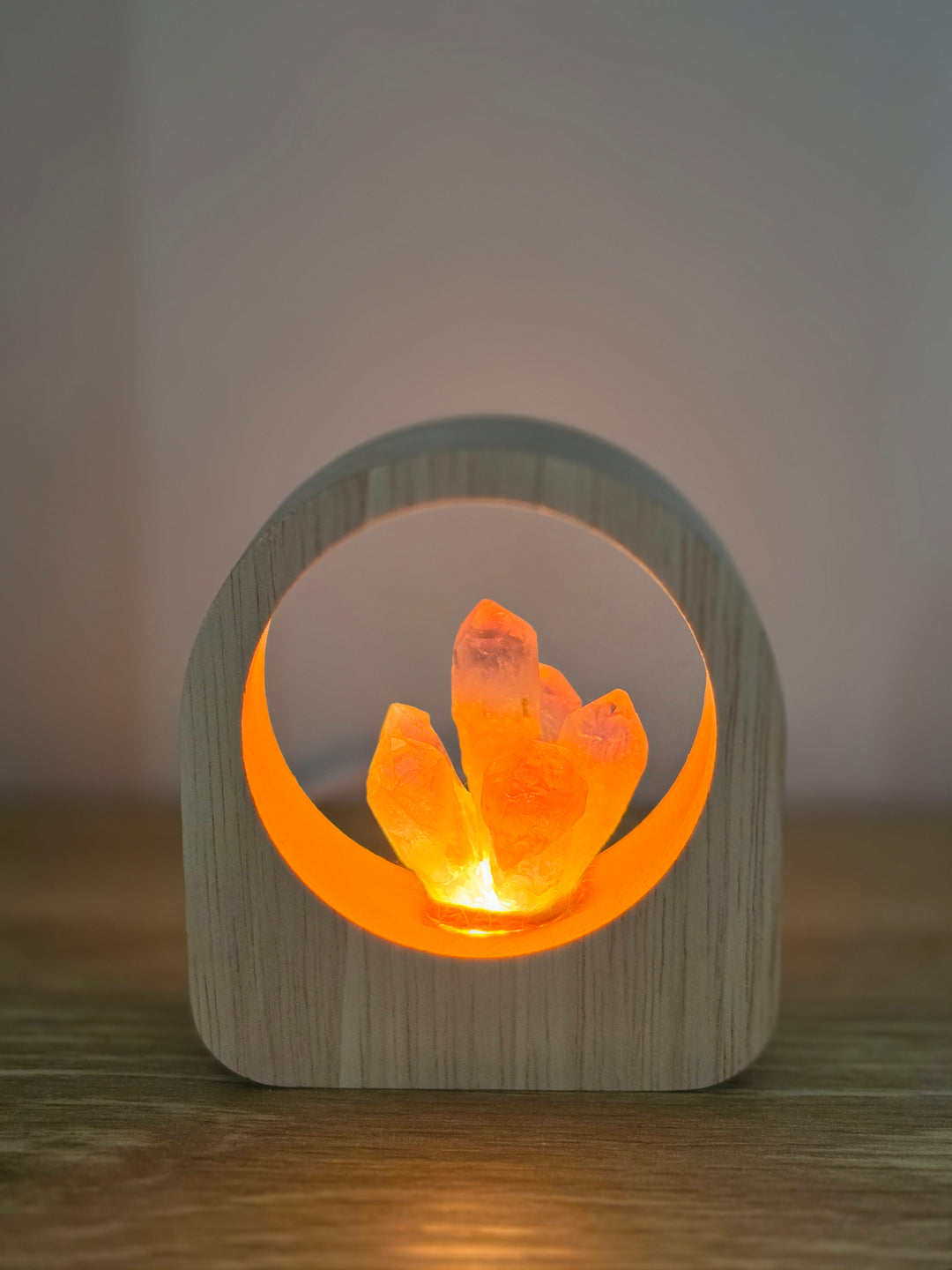 Amethyst Lotus Lamp