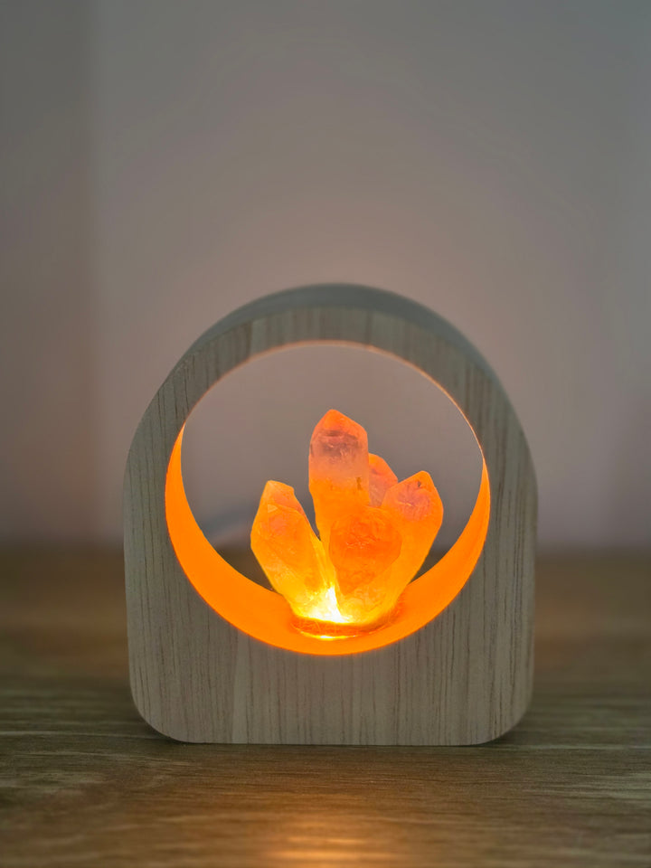 Amethyst Lotus Lamp