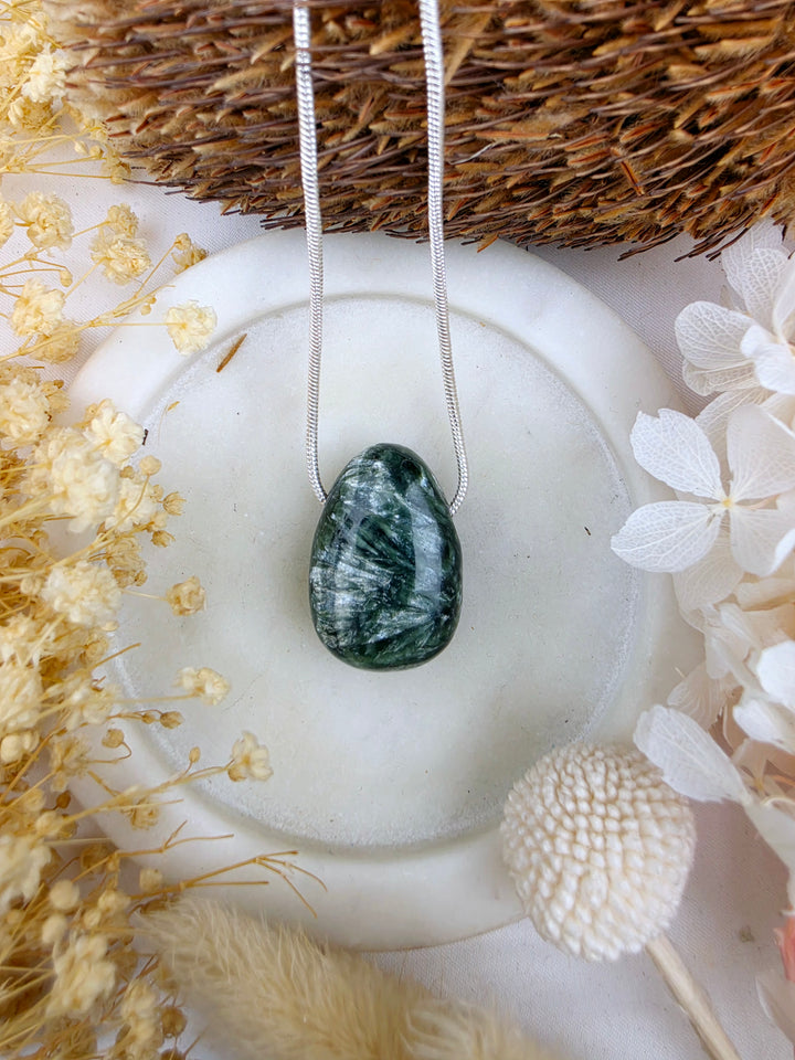 Seraphinite Pendant