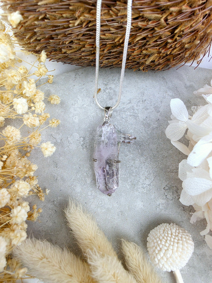 Vera Cruz Amethyst Silver Pendant — The Quiet Mind
