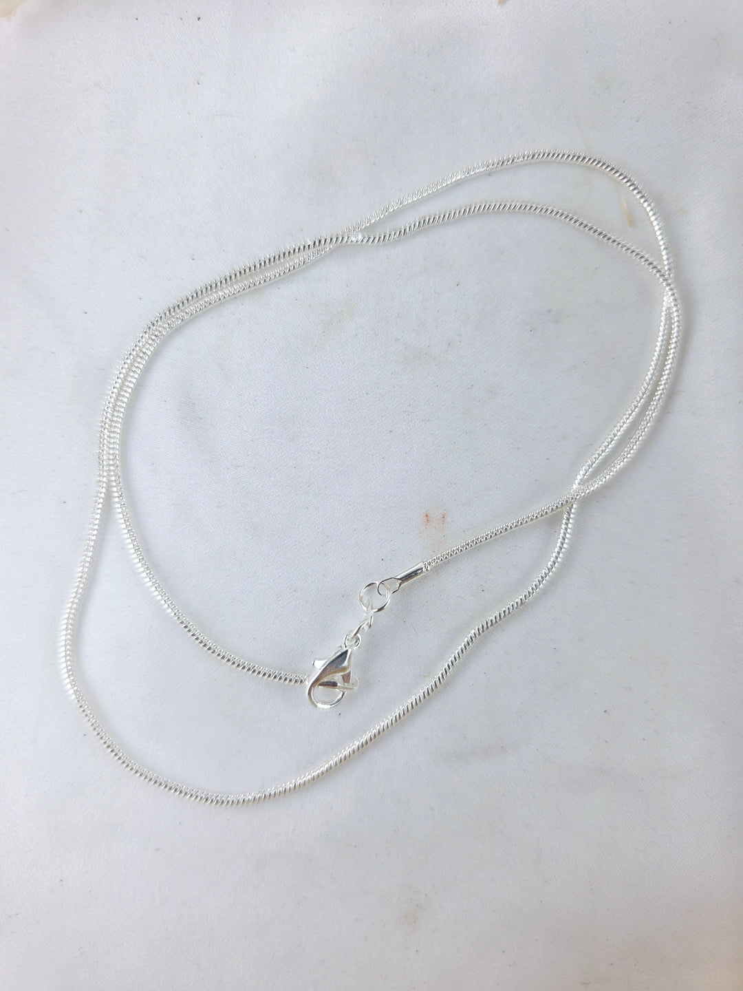 Sterling Silver 925 Chain 2mm Snake Chain Necklace 20 inches