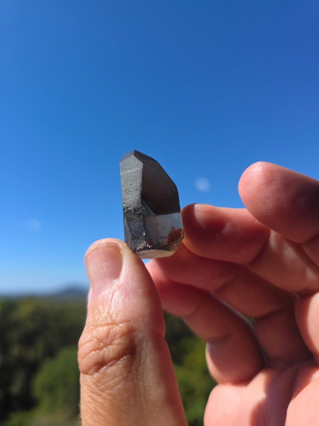 Lemurian Smoky Quartz Phantom Tower
