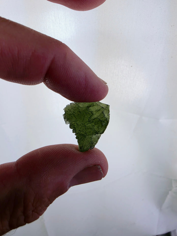 Moldavite Specimen — Manifest & Transform
