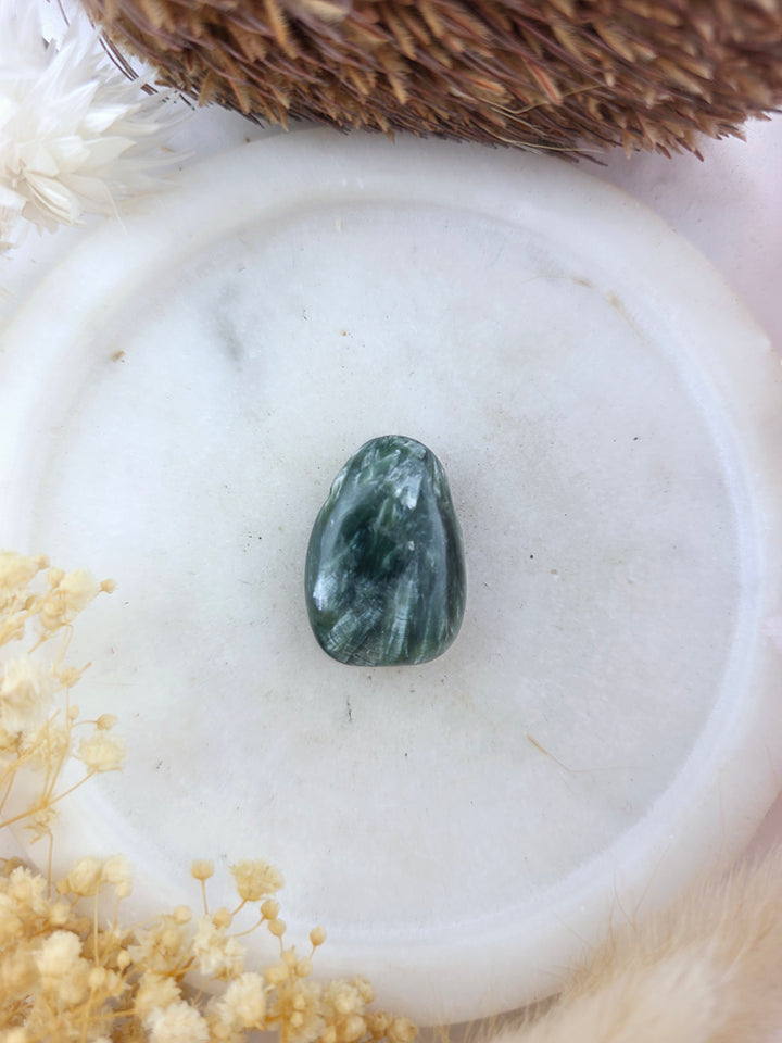Seraphinite Tumbled Pendant