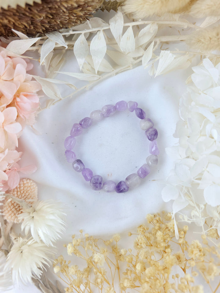 Amethyst Bracelet - Tumbled #5