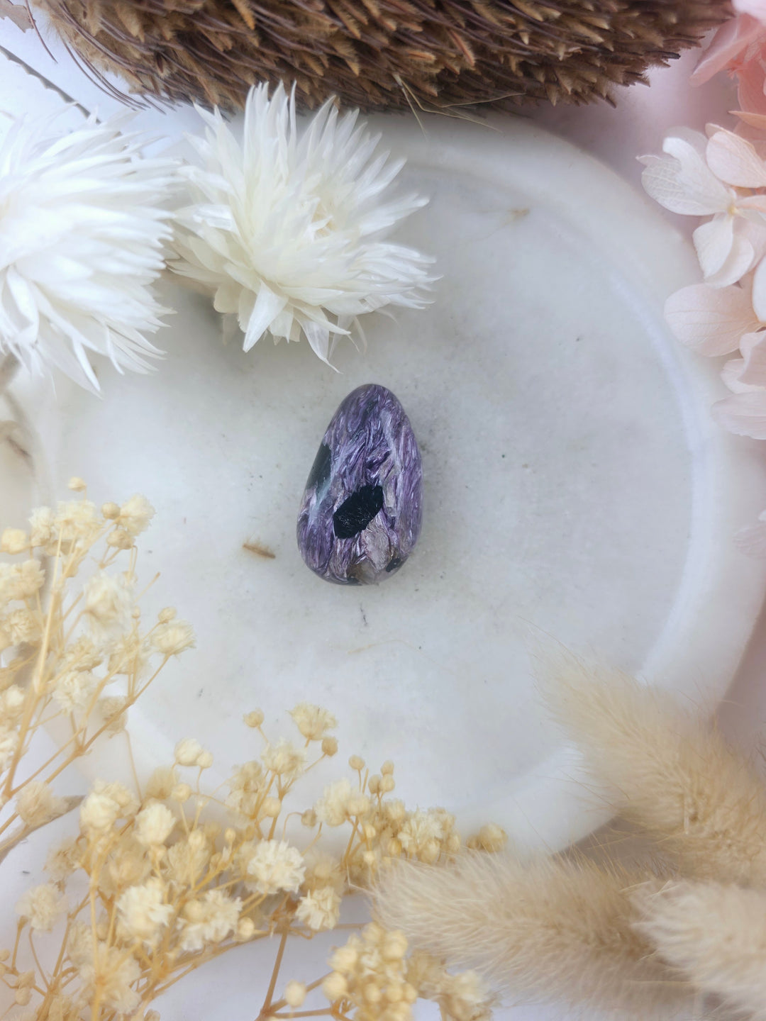 Charoite Tumbled Pendant