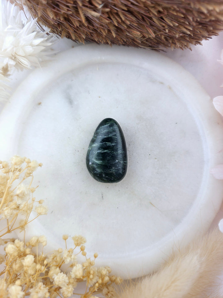 Seraphinite Tumbled Pendant