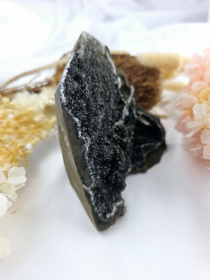 Amethyst Black Cluster