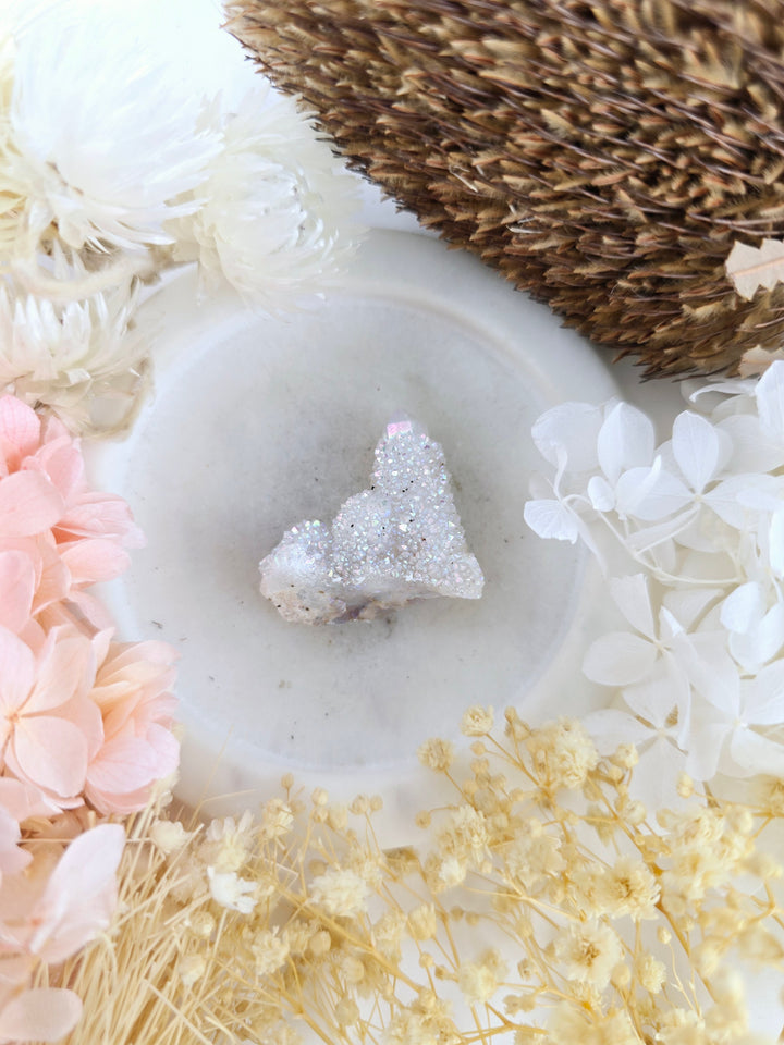 Angel Aura Spirit Quartz Cluster