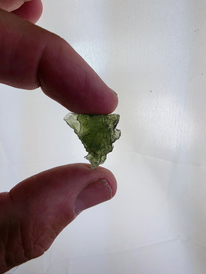 Moldavite Specimen — Manifest & Transform