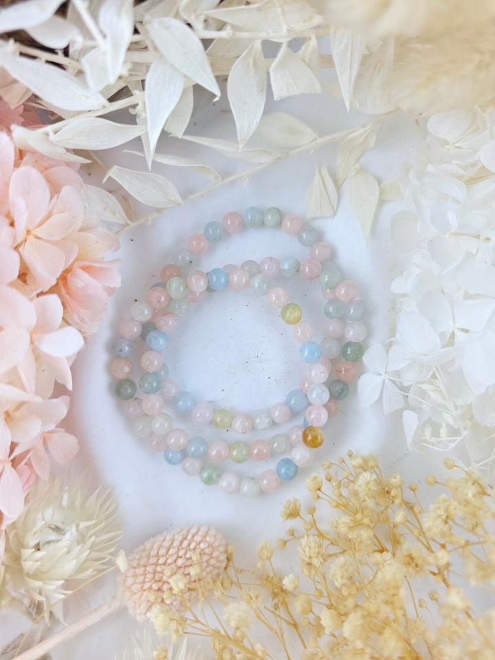Morganite Bracelet - 6mm