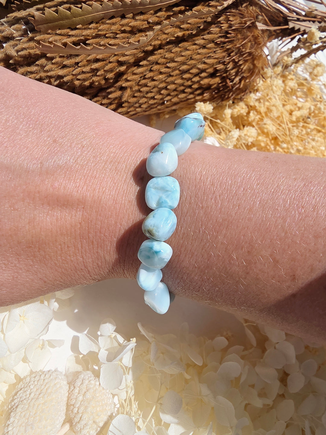 Larimar Bracelet - 8/10mm