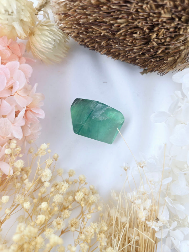 Green Fluorite Free Form