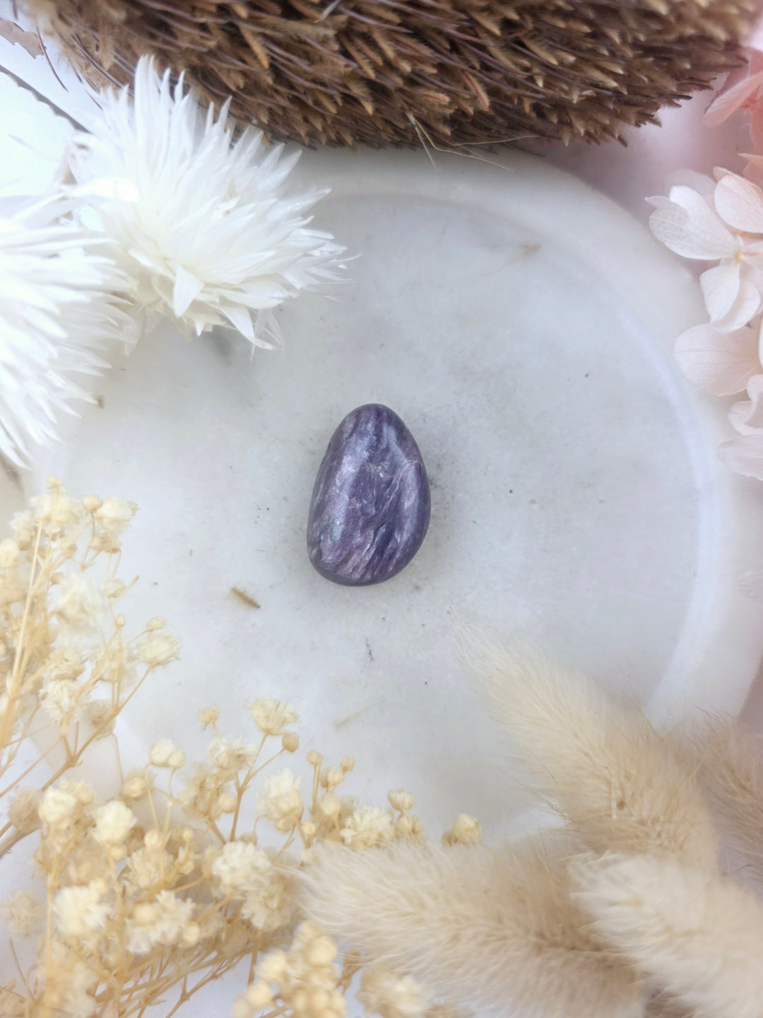 Charoite Tumbled Pendant