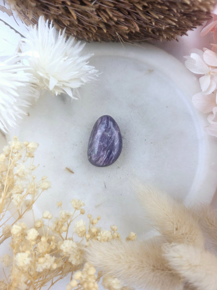 Charoite Tumbled Pendant