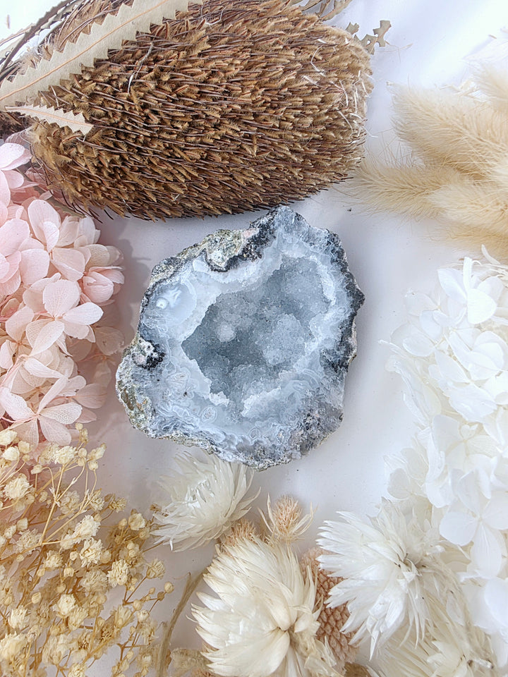 Druzy Agate Geode