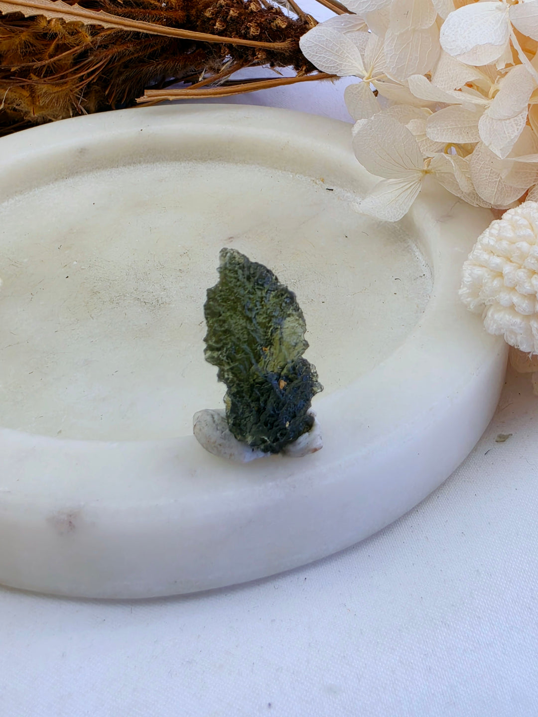 Moldavite Specimen — Manifest & Transform