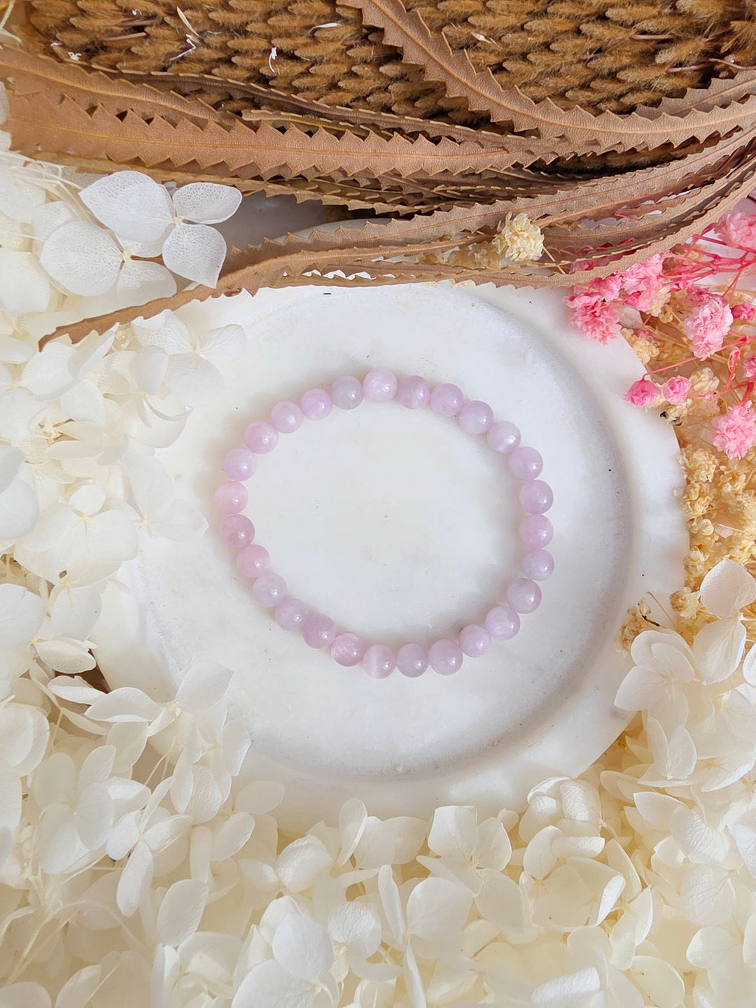 Kunzite Bracelet - 6mm