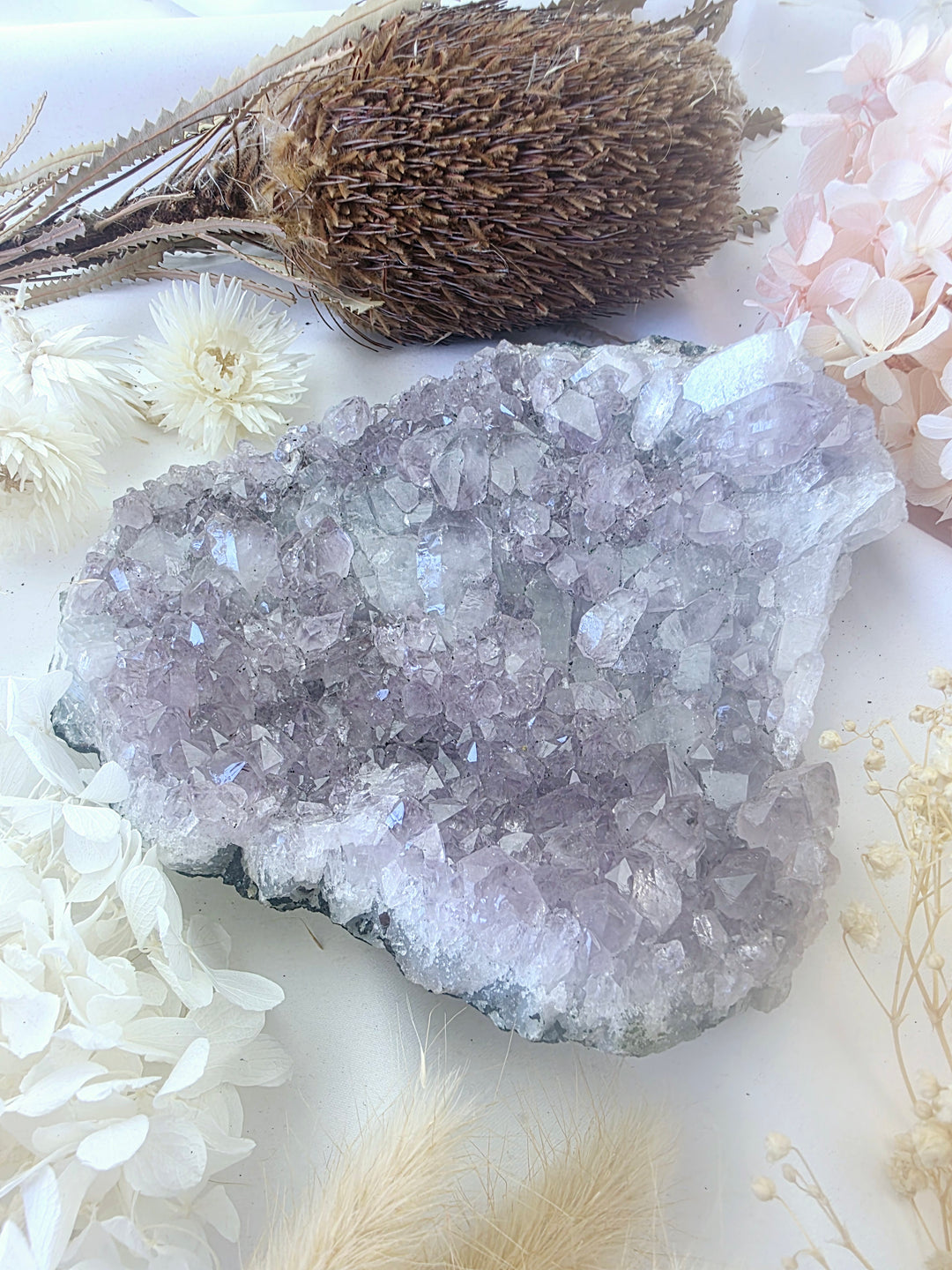 Amethyst Elestial Cluster