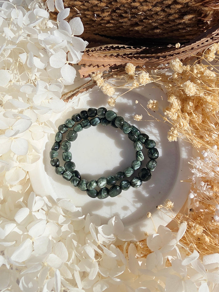 Seraphinite Bracelet - 6/8mm