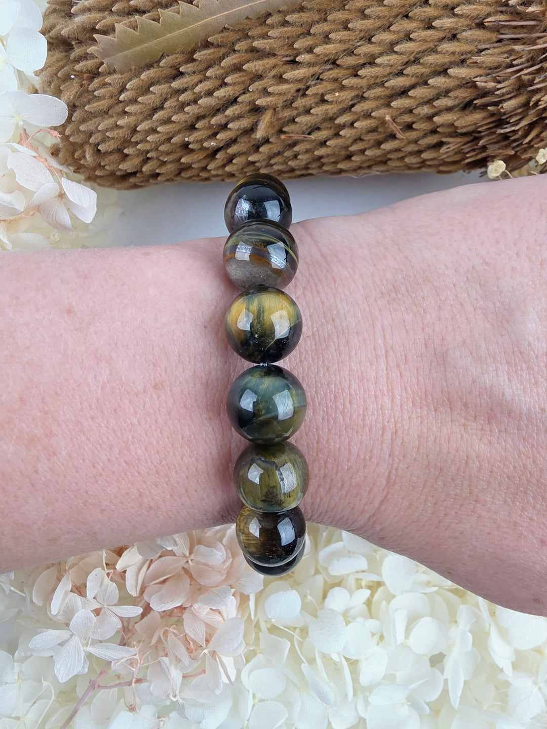 Tigers Eye Bracelet - 15mm