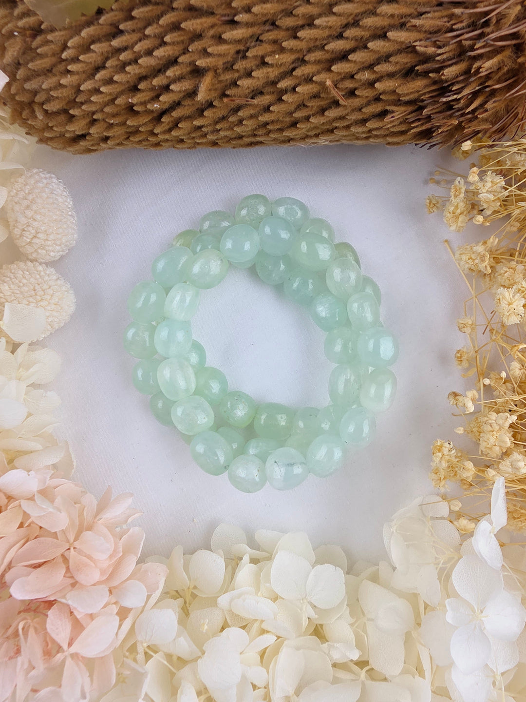 Pistachio Calcite Bracelet - 10/12mm