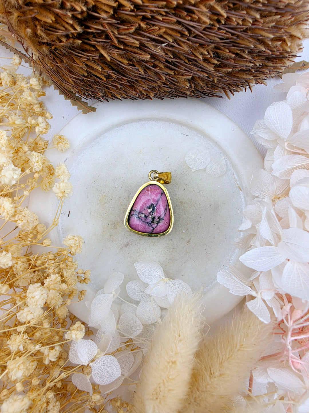 Rhodonite Pendant
