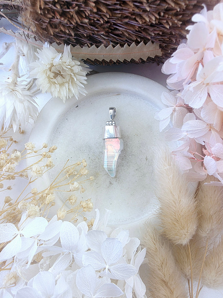 Angel Aura Silver Pendant