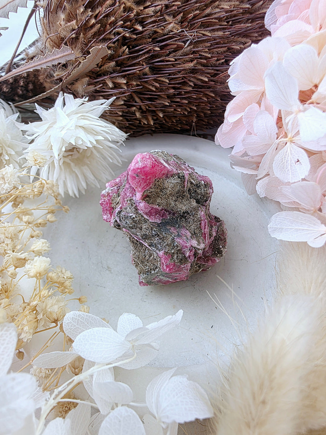 Rhodonite Natural Cluster