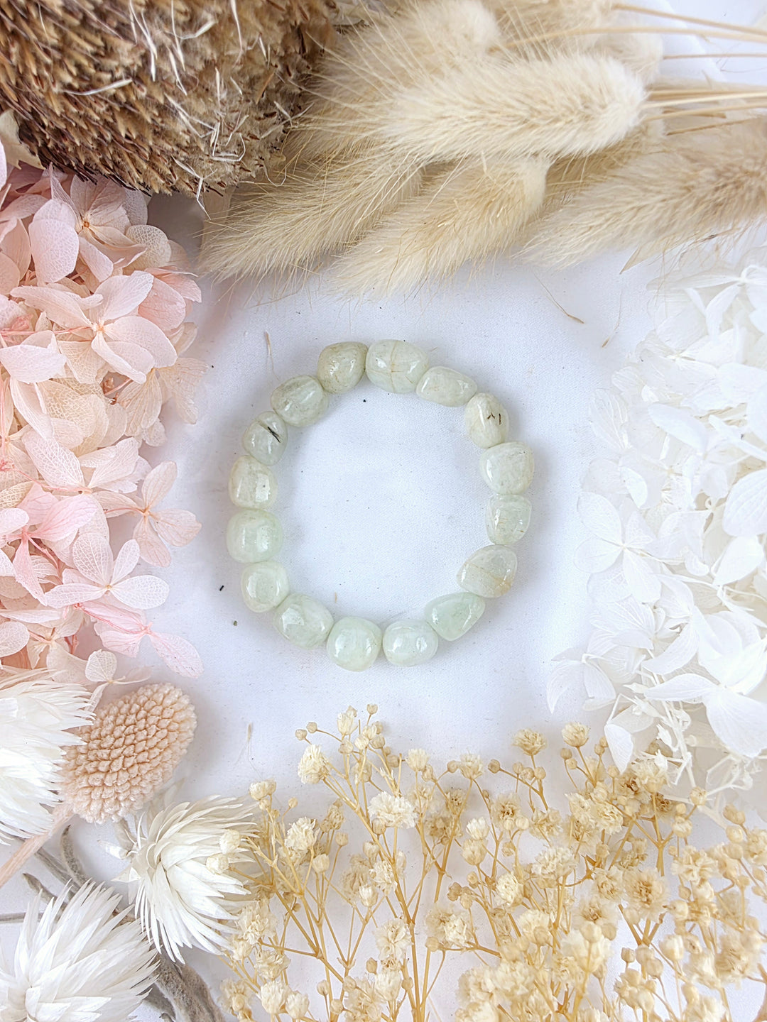 Aquamarine Bracelets -  Tumbled 8/12mm #4