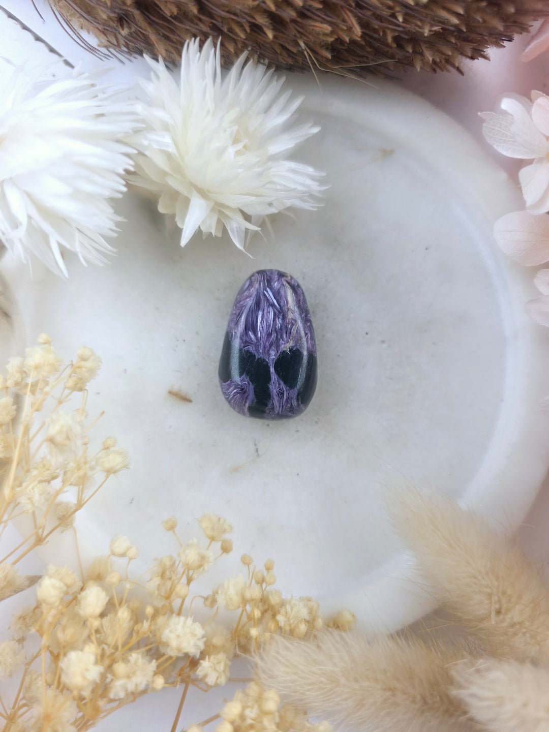 Charoite Tumbled Pendant