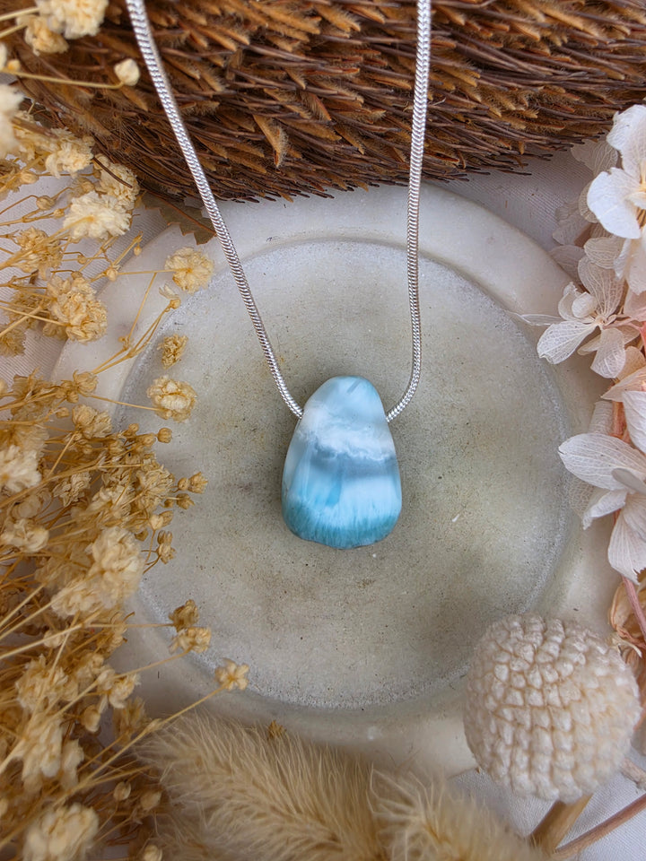 Larimar Pendant