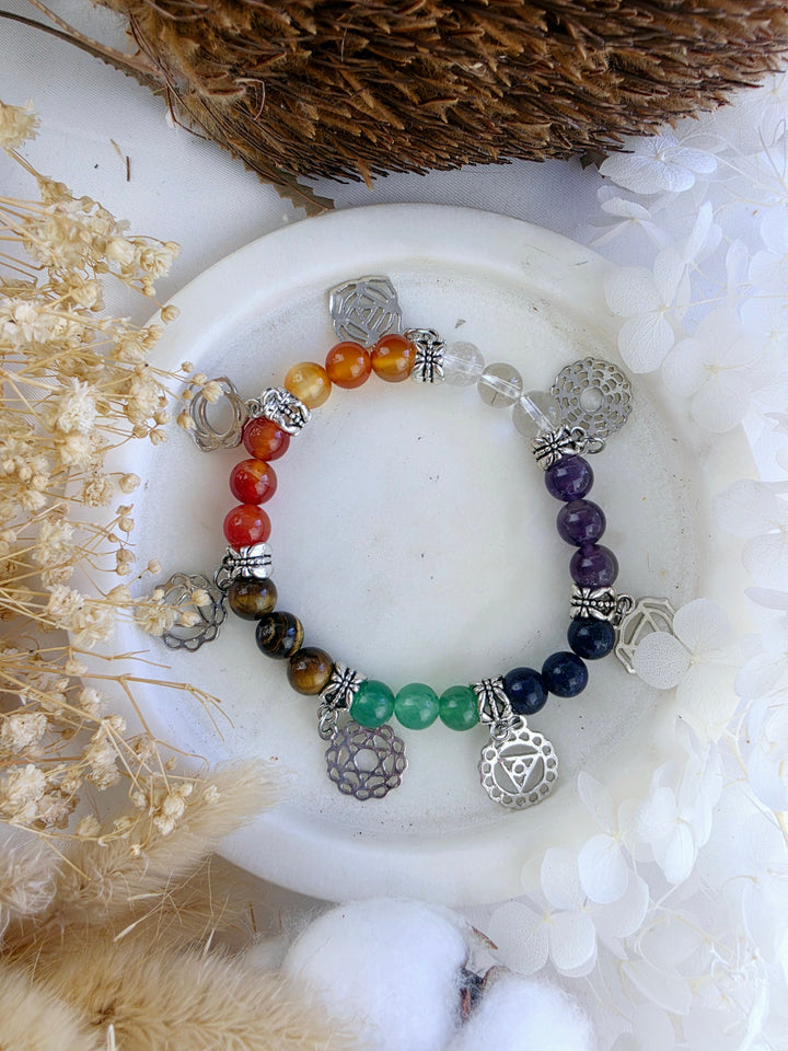 Sacred Chakra Charm Bracelet