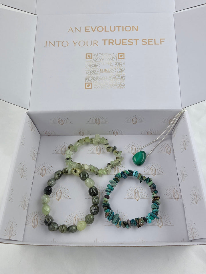 Heal & Let Go Bracelets and Pendant - The Renewal Set