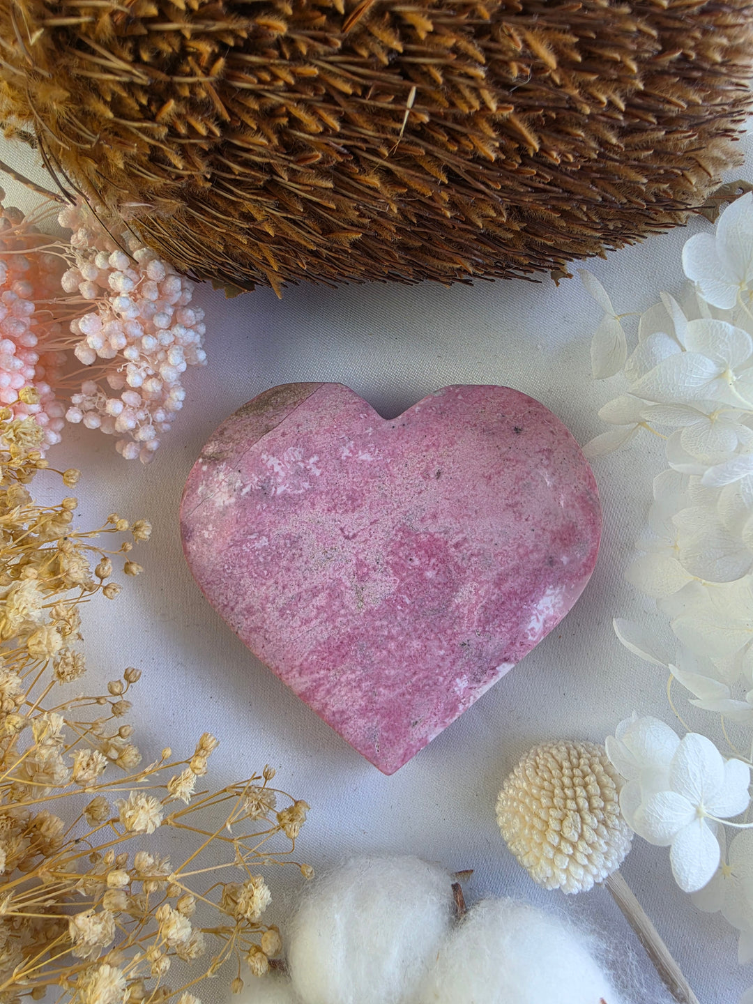 Rhodonite Peruvian Heart